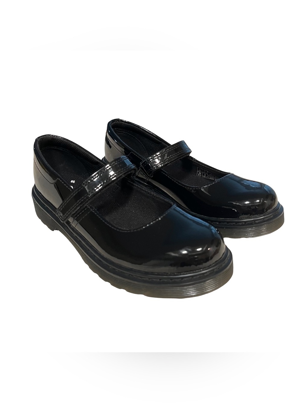 Dr. Martens Maccy ll J Mary Jane Shoes Sz US L 5 Black Patent Leather EUC